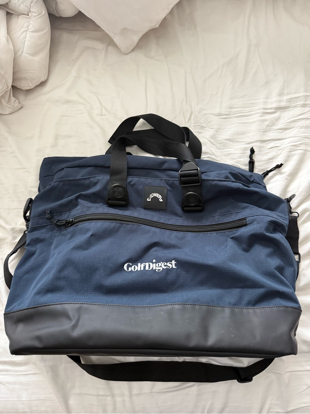 Jones Navy Men’s Travel Tote Bag